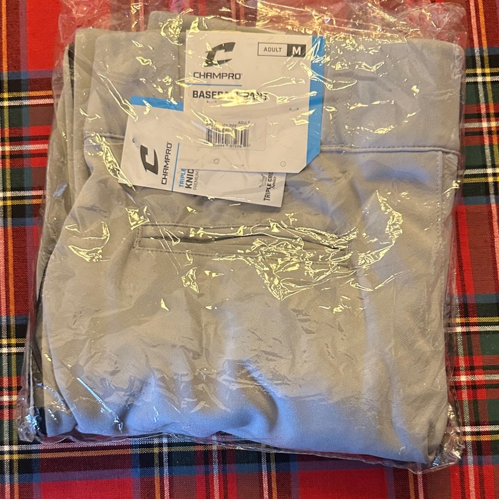 Champro Gray Men's Baseball Pants